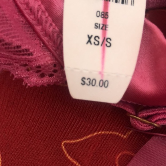 Victoria’s Secret garter belt XS NWT fushia in color - Picture 5 of 5